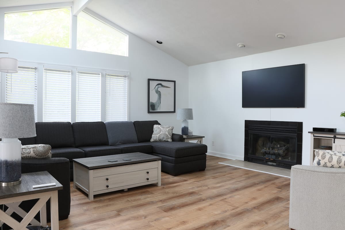 Bright and inviting living room